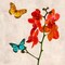 Orchids and Butterflies II Poster Print by Teo Rizzardi - Item # VARPDX1TR1893